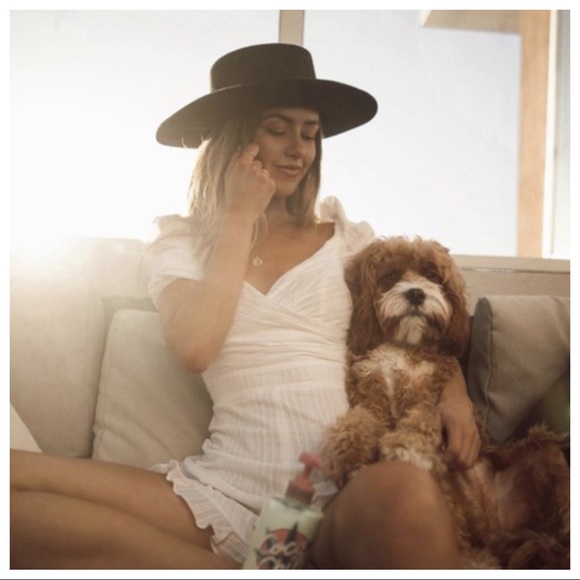 TAOS- Wool Wide Brim Gambler Hat - Picture 7 of 9